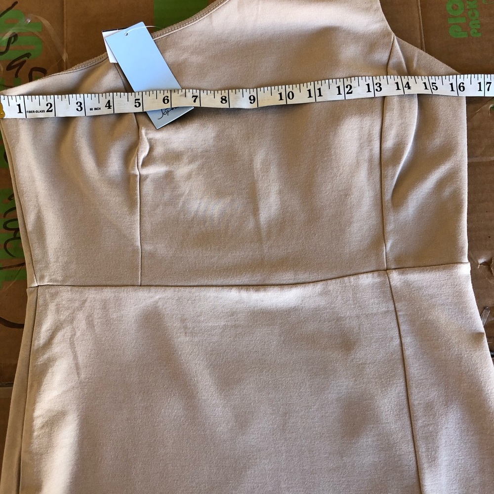NWT Soprano One Shoulder Bodycon Stretch Dress - Picture 7 of 8